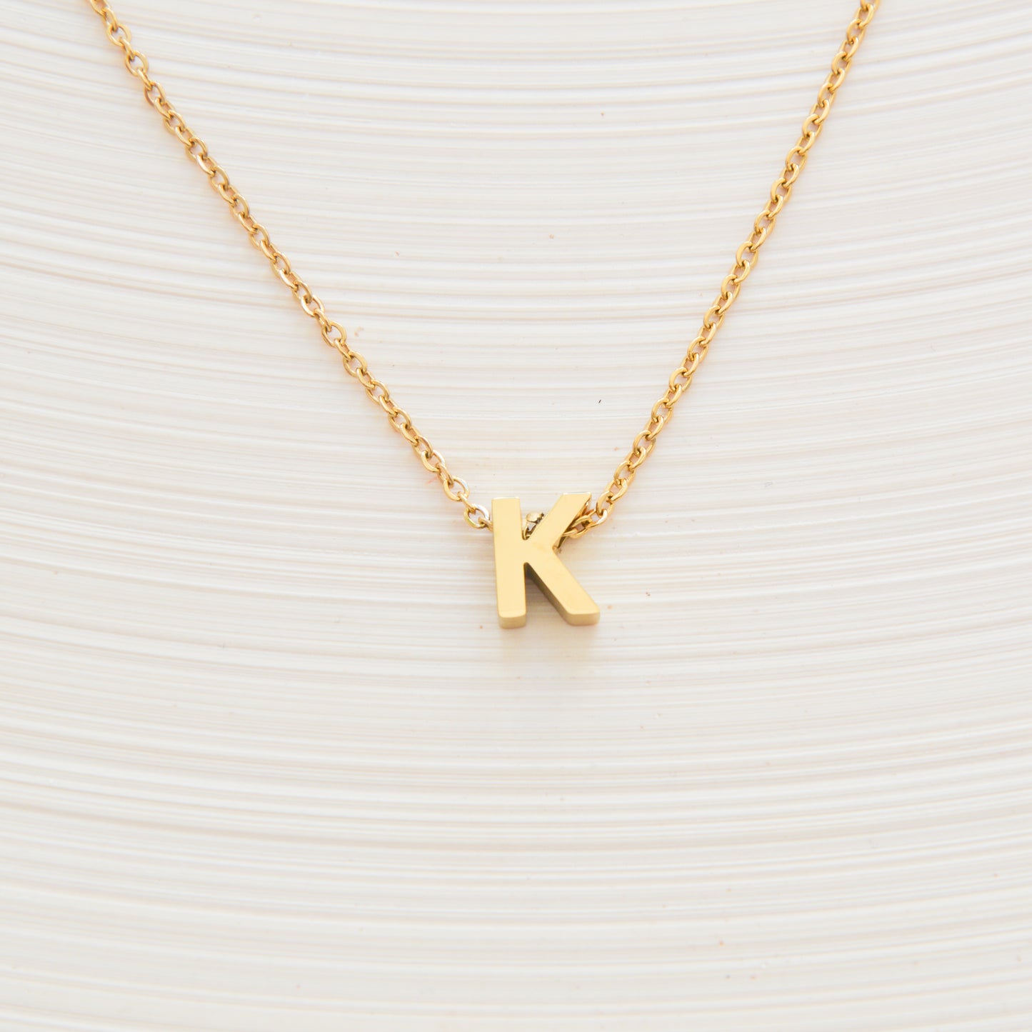 Alphabetic Letter Necklace
