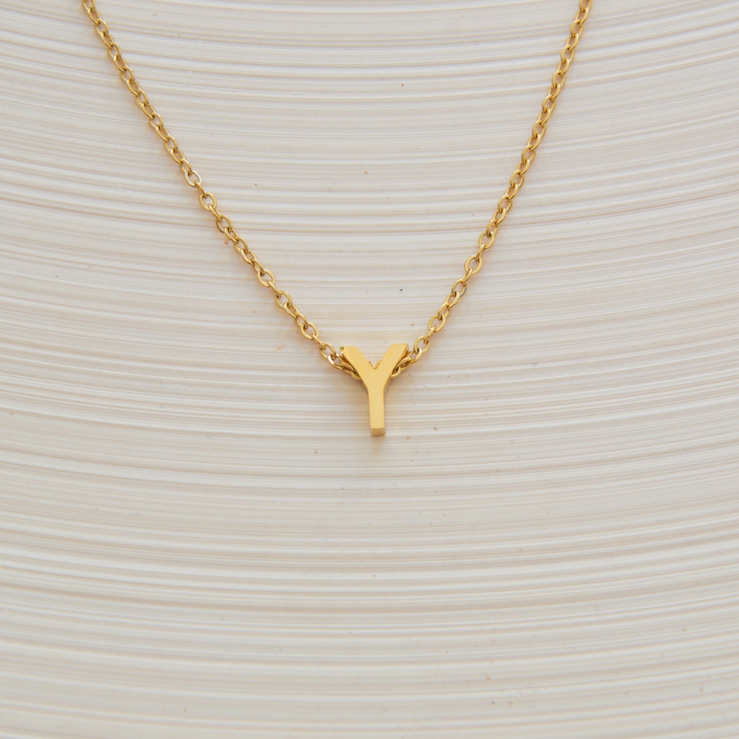 Alphabetic Letter Necklace