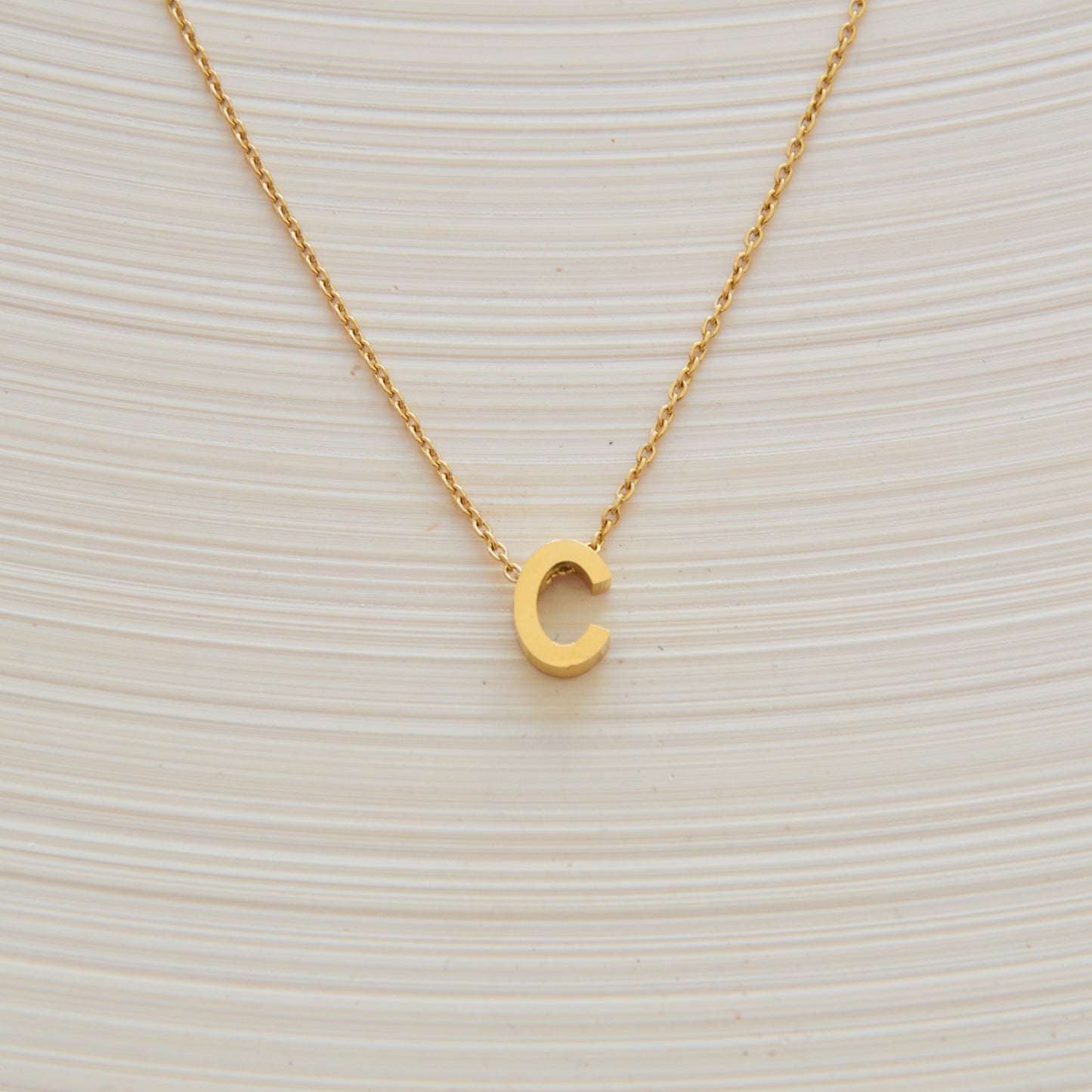 Alphabetic Letter Necklace