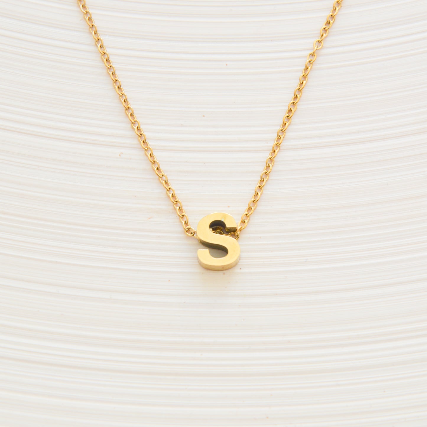 Alphabetic Letter Necklace