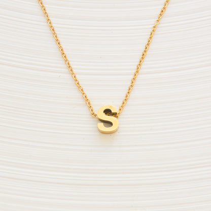 Alphabetic Letter Necklace