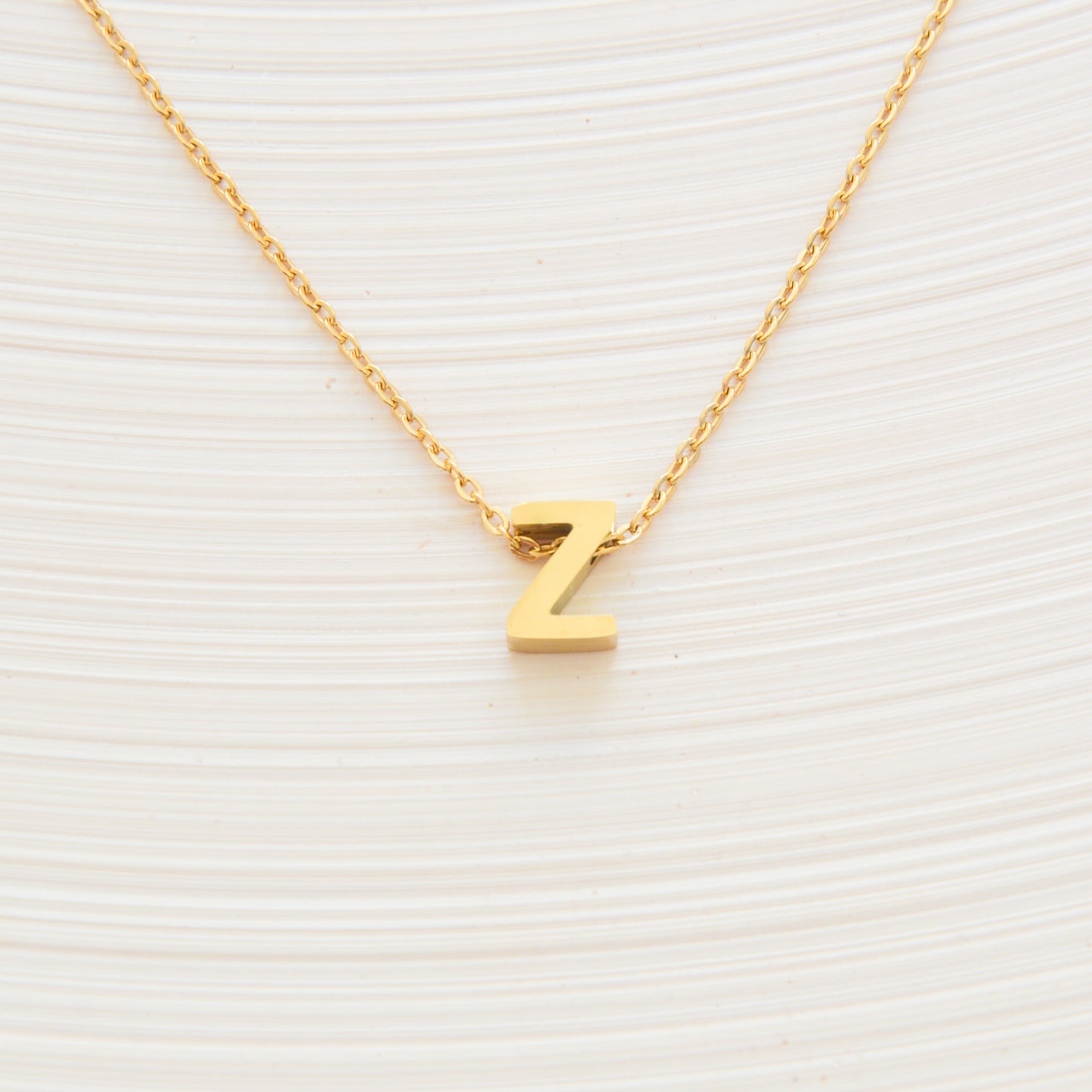 Alphabetic Letter Necklace