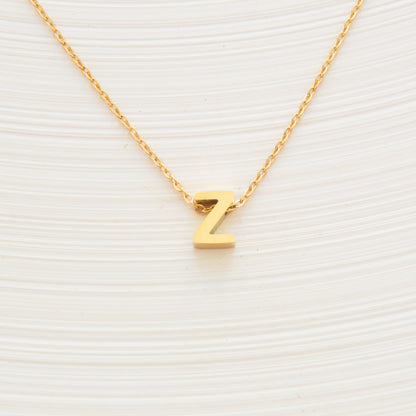 Alphabetic Letter Necklace