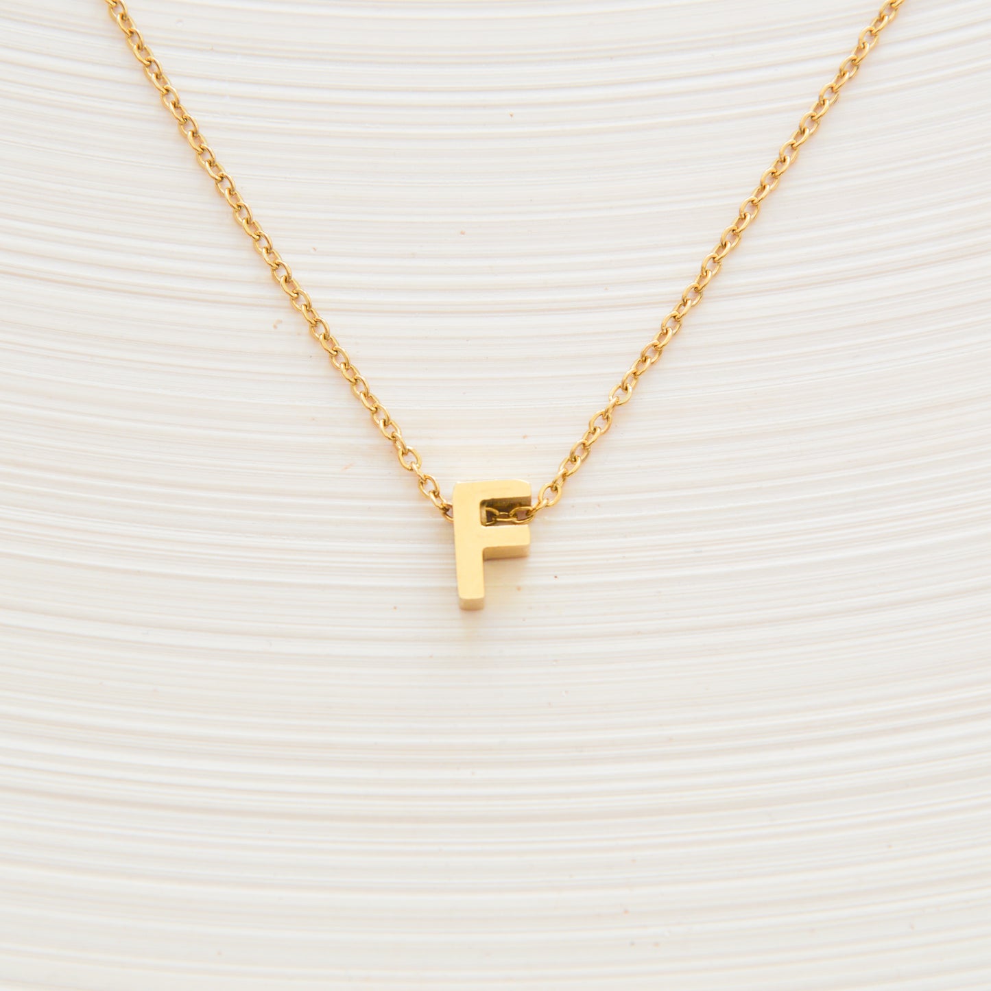 Alphabetic Letter Necklace