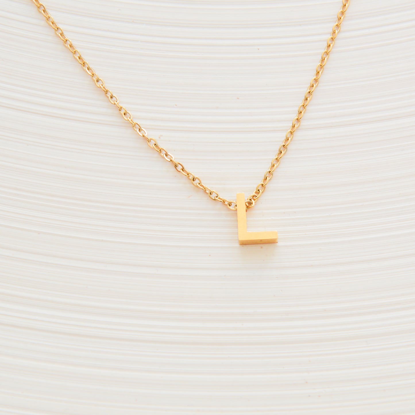 Alphabetic Letter Necklace