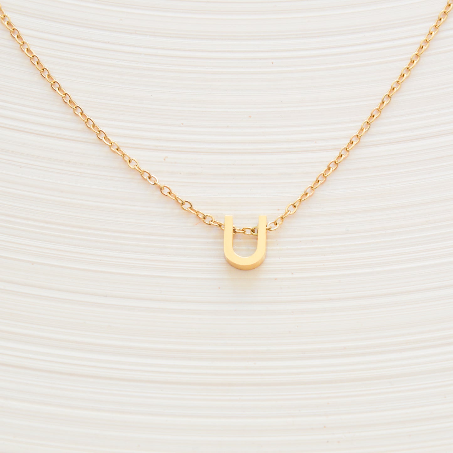 Alphabetic Letter Necklace
