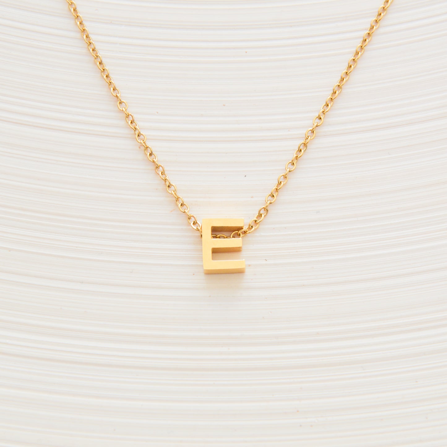 Alphabetic Letter Necklace