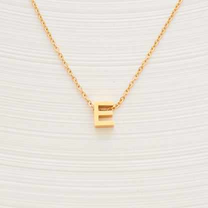 Alphabetic Letter Necklace