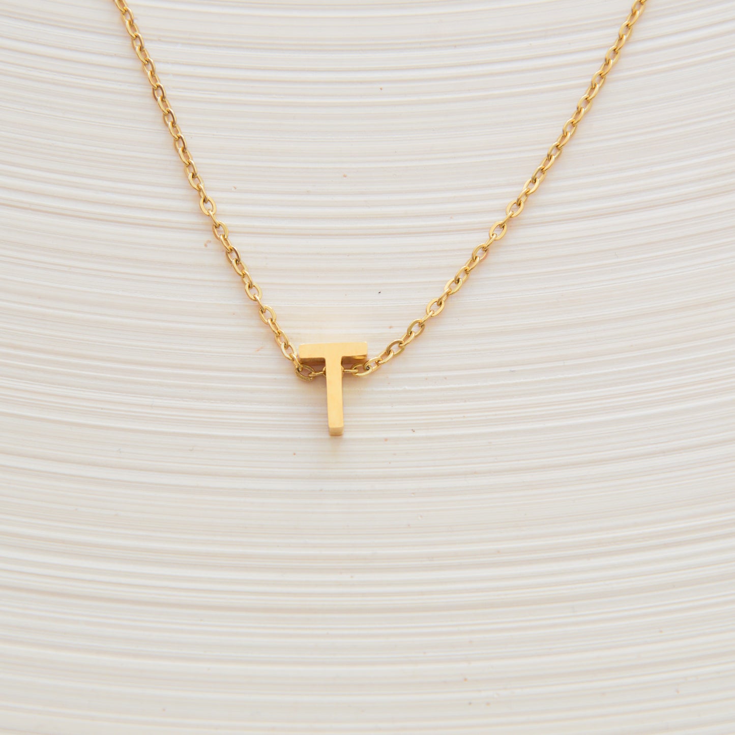 Alphabetic Letter Necklace