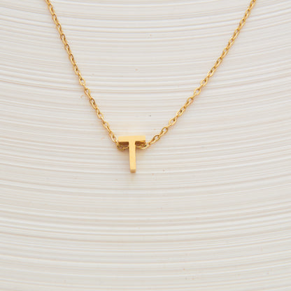 Alphabetic Letter Necklace