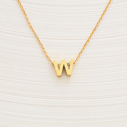 Alphabetic Letter Necklace