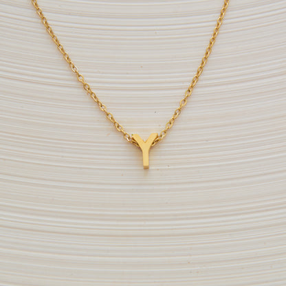 Alphabetic Letter Necklace