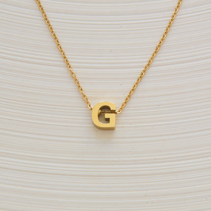 Alphabetic Letter Necklace