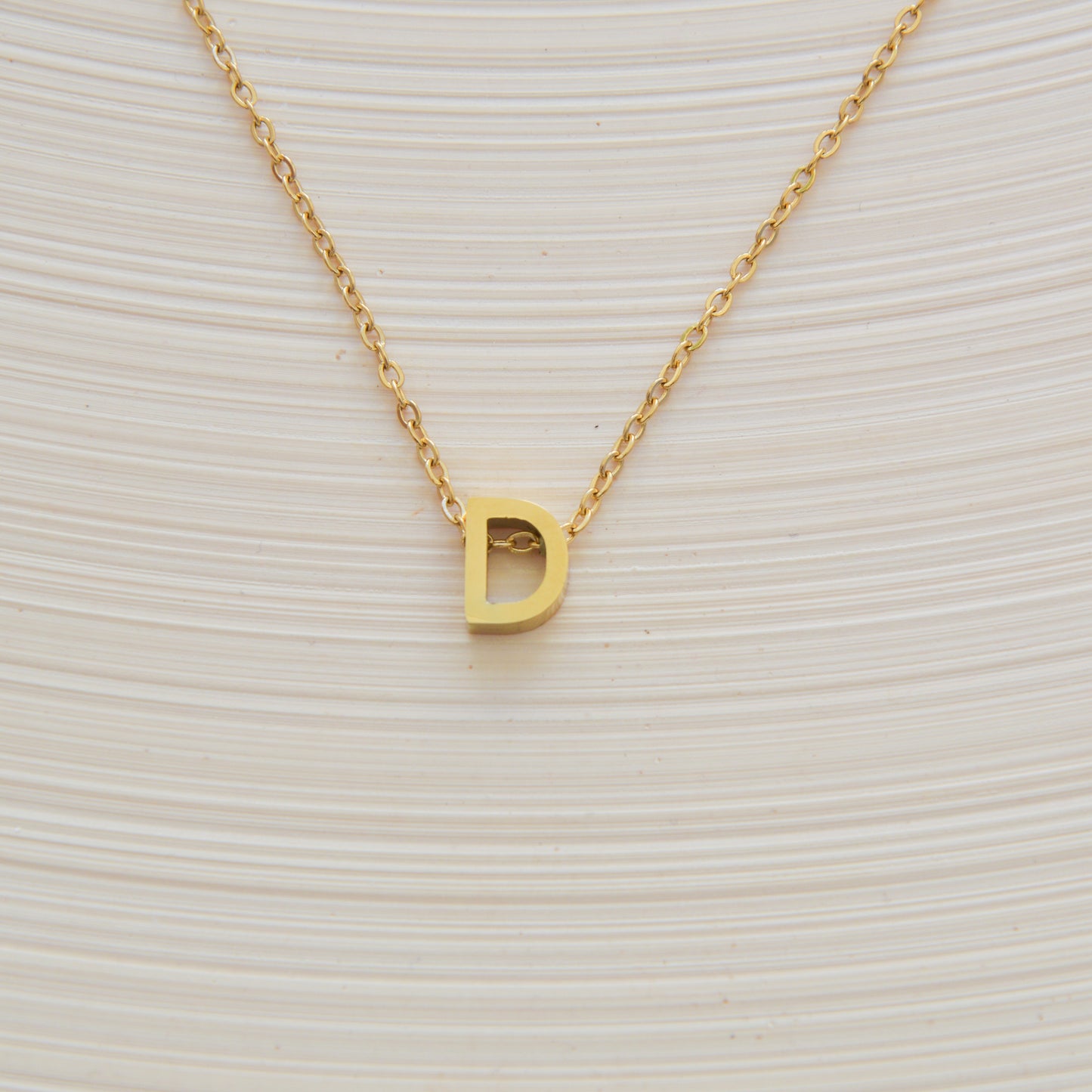 Alphabetic Letter Necklace