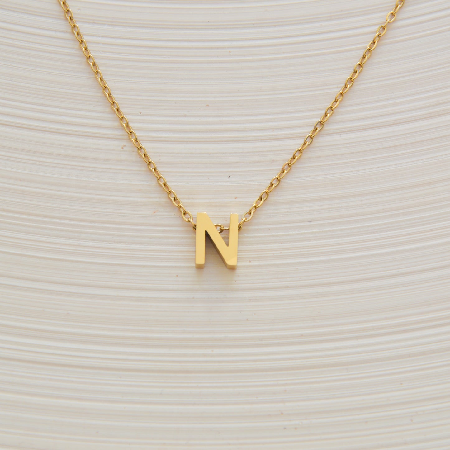 Alphabetic Letter Necklace