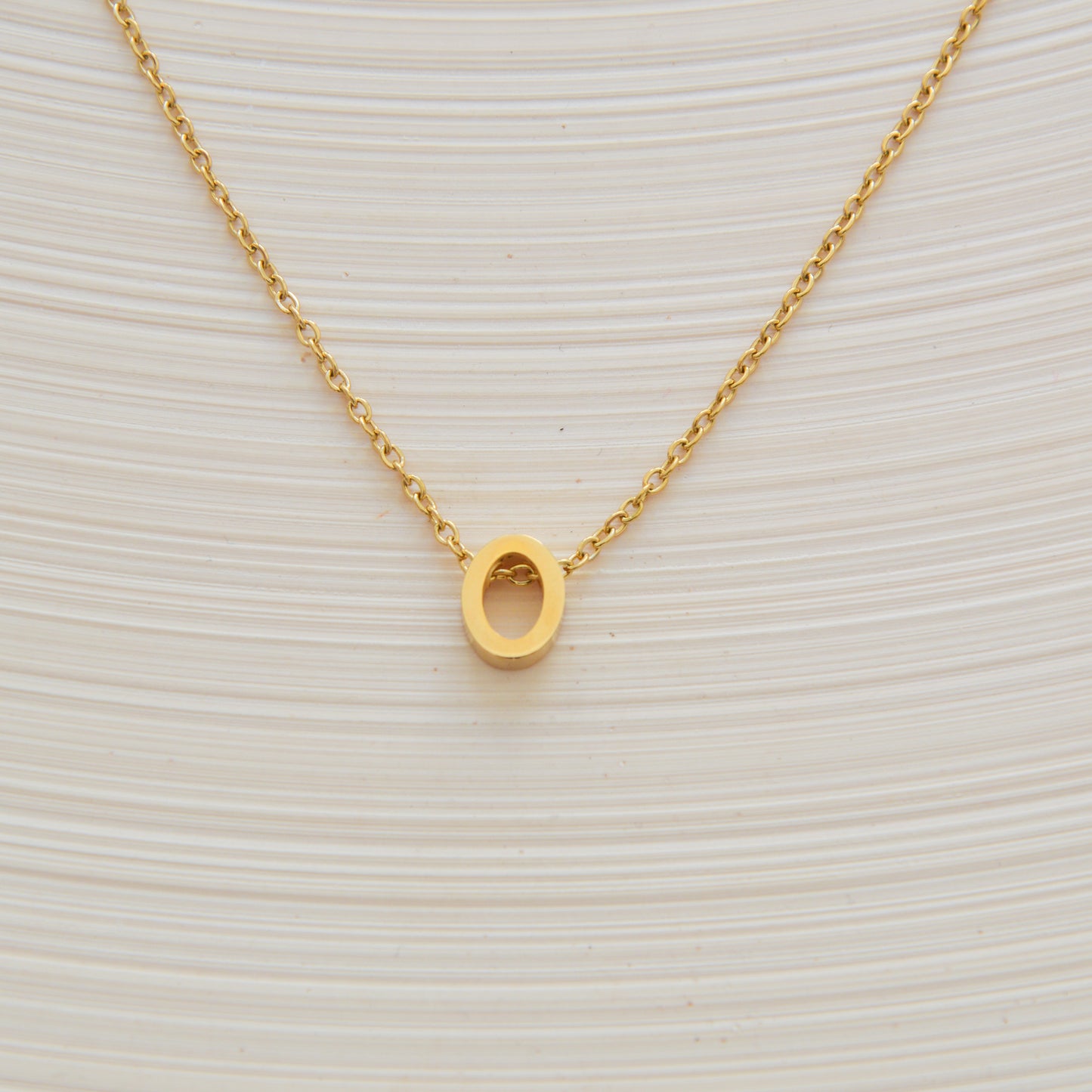 Alphabetic Letter Necklace