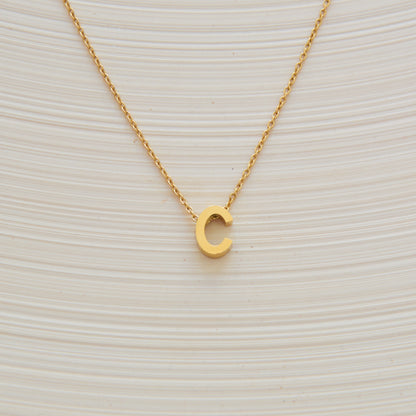 Alphabetic Letter Necklace