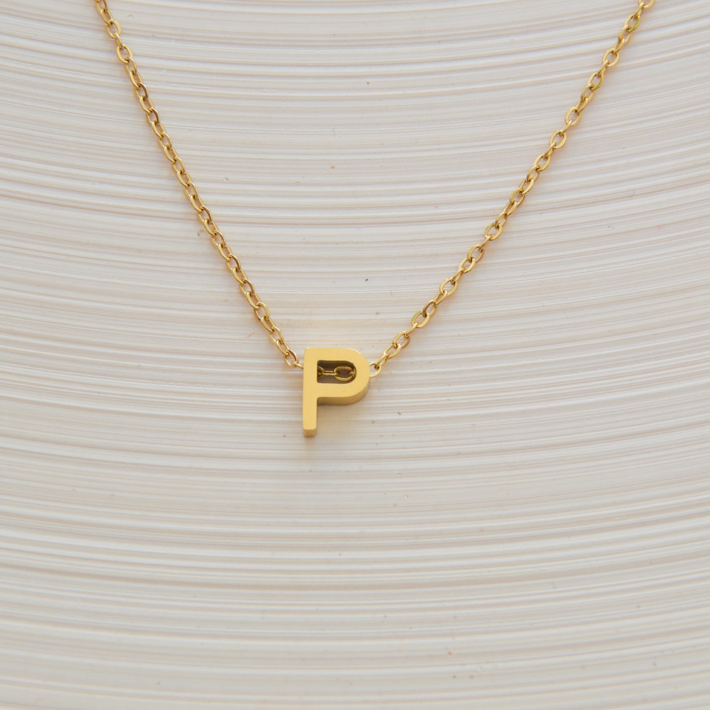 Alphabetic Letter Necklace
