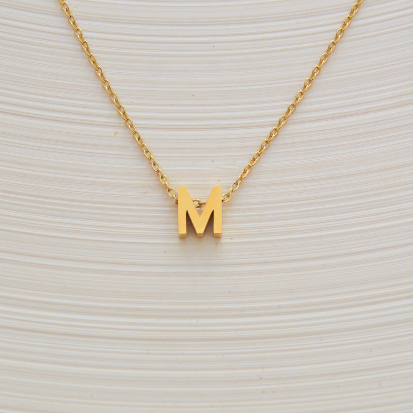 Alphabetic Letter Necklace