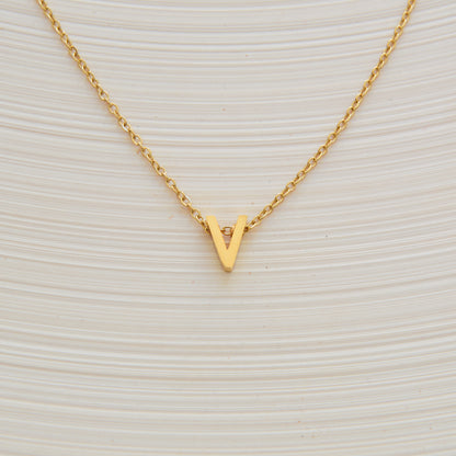 Alphabetic Letter Necklace