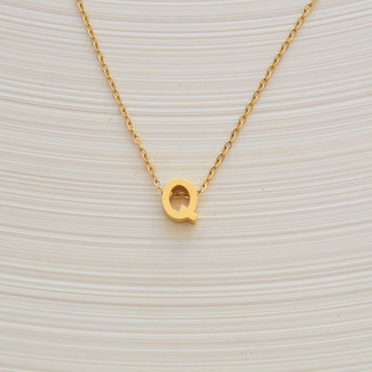 Alphabetic Letter Necklace