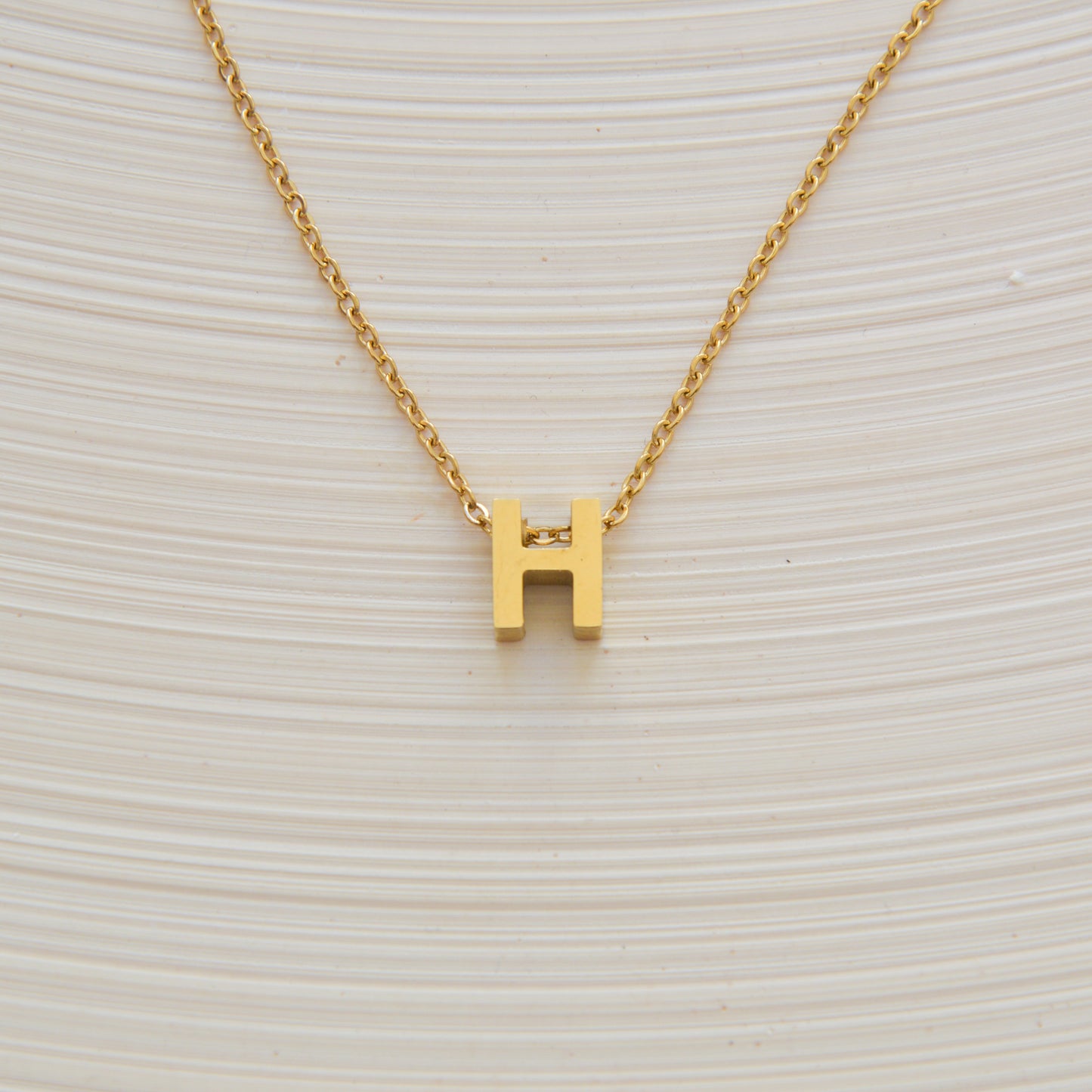 Alphabetic Letter Necklace