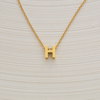 Alphabetic Letter Necklace