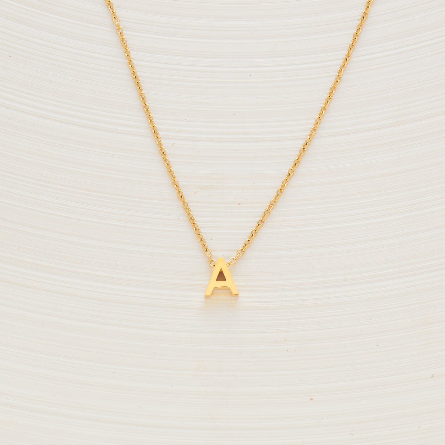 Alphabetic Letter Necklace
