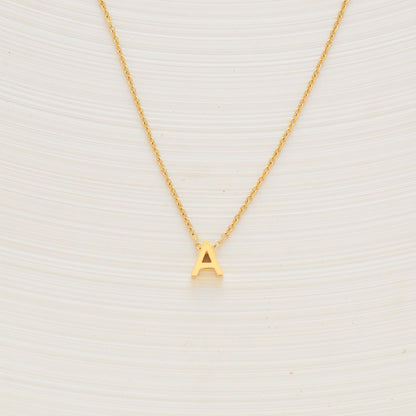 Alphabetic Letter Necklace